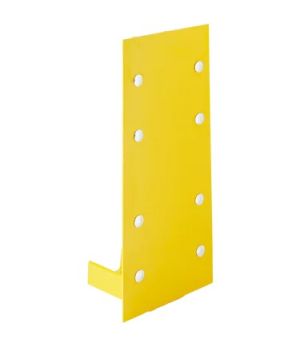 Mittelpfosten für Schutzplankenreihen, 250×201×400 mm