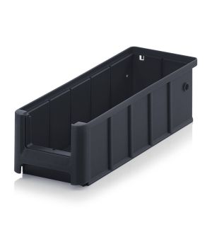 ESD-Regal-/Materialflusskasten ESD RK 3109 in verkehrsschwarz (RAL 9017), 300 × 117 mm