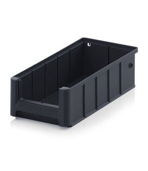 ESD-Regal-/Materialflusskasten ESD RK 31509 in verkehrsschwarz (RAL 9017), 300 × 156 mm