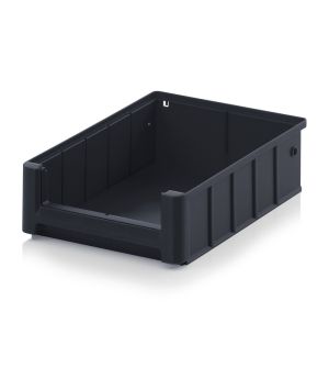 ESD-Regal-/Materialflusskasten ESD RK 3209 in verkehrsschwarz (RAL 9017), 300 × 234 mm