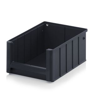 ESD-Regal-/Materialflusskasten ESD RK 3214 in verkehrsschwarz (RAL 9017), 300 × 234 mm