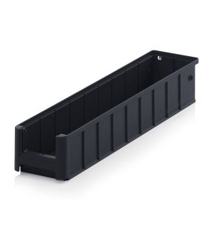 ESD-Regal-/Materialflusskasten ESD RK 5109 in verkehrsschwarz (RAL 9017), 500 × 117 mm