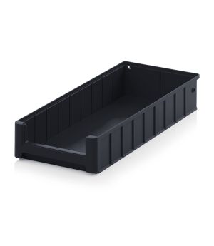ESD-Regal-/Materialflusskasten ESD RK 5209 in verkehrsschwarz (RAL 9017), 500 × 234 mm
