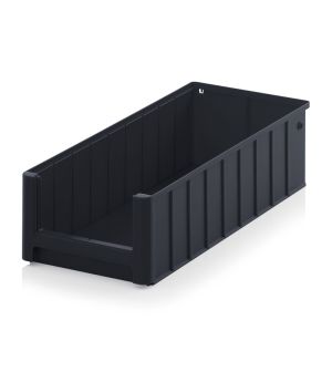 ESD-Regal-/Materialflusskasten ESD RK 5214 in verkehrsschwarz (RAL 9017), 500 × 234 mm