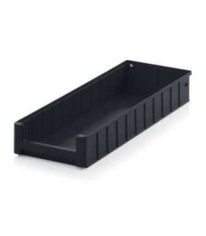 ESD-Regal-/Materialflusskasten ESD RK 6209 in verkehrsschwarz (RAL 9017), 600 × 234 mm