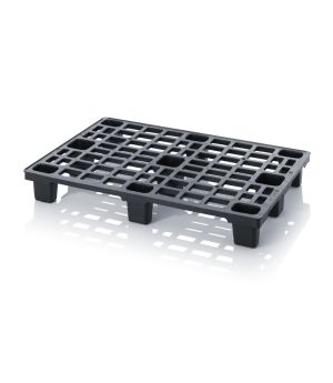 Leichtpalette ohne Sicherungsrand LP 1208 OS in verkehrsschwarz (RAL 9017)