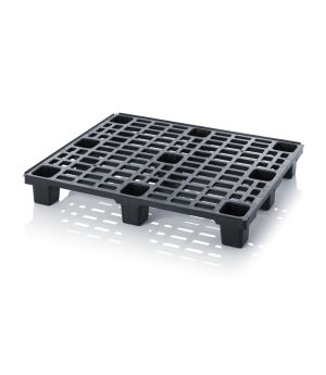 Leichtpalette mit Sicherungsrand LP 1210 in verkehrsschwarz (RAL 9017)