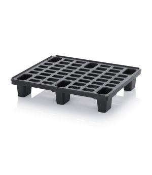 Leichtpalette mit Sicherungsrand LP 86 in verkehrsschwarz (RAL 9017)