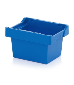 Mehrwegbehälter Classic MB 3217 in himmelblau (RAL 5015), 300 × 200 mm