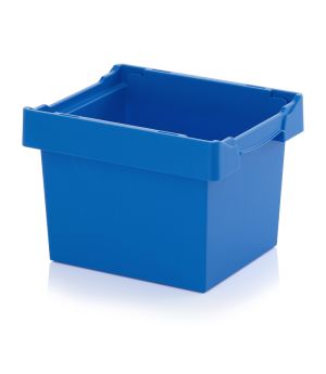 Mehrwegbehälter Classic MB 4327 in himmelblau (RAL 5015), 400 × 300 mm