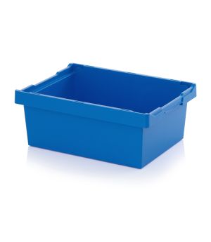 Mehrwegbehälter Classic MB 6422 in himmelblau (RAL 5015), 600 × 400 mm