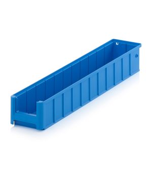 Regal-/Materialflusskasten RK 6109 in himmelblau (RAL 5015), 600 × 117 mm