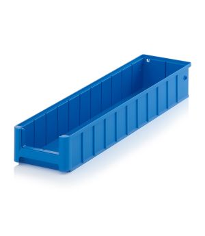 Regal-/Materialflusskasten RK 61509 in himmelblau (RAL 5015), 600 × 156 mm