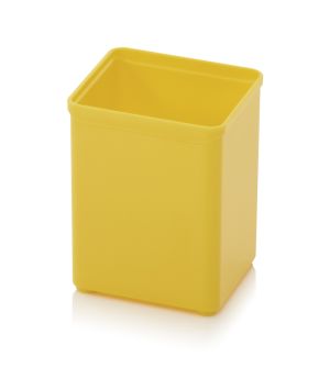 Einsatzkasten für Sortimentsboxen SB E 11-1003 in signalgelb (RAL 1003), 52 x 52 x 63 mm