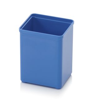 Einsatzkasten für Sortimentsboxen SB E 11-5015 in himmelblau (RAL 5015), 52 × 52 mm