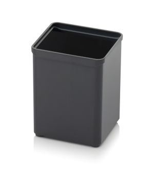 Einsatzkasten für Sortimentsboxen SB E 11-7016 in anthrazitgrau (RAL 7016), 52 × 52 mm