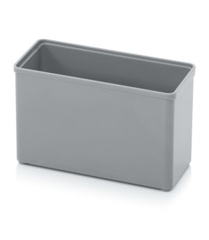 Einsatzkasten für Sortimentsboxen SB E 12-7001 in silbergrau (RAL 7001), 104 × 52 mm