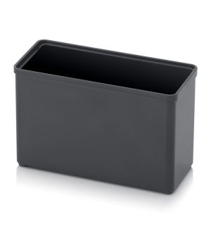 Einsatzkasten für Sortimentsboxen SB E 12-7016 in anthrazitgrau (RAL 7016), 104 × 52 mm