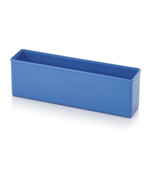 Einsatzkasten für Sortimentsboxen SB E 14-5015 in himmelblau (RAL 5015), 208 × 52 mm