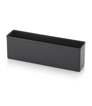 Einsatzkasten für Sortimentsboxen SB E 14-7016 in anthrazitgrau (RAL 7016), 208 × 52 mm