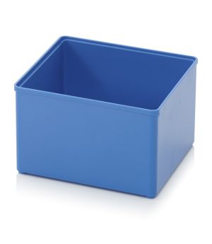 Einsatzkasten für Sortimentsboxen SB E 22-5015 in himmelblau (RAL 5015), 104 × 104 mm