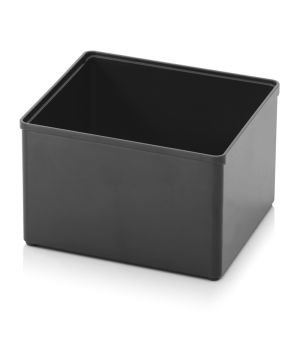 Einsatzkasten für Sortimentsboxen SB E 22-7016 in anthrazitgrau (RAL 7016), 104 × 104 mm