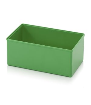 Einsatzkasten für Sortimentsboxen SB E 23-6018 in gelbgrün (RAL 6018), 156 × 104 mm