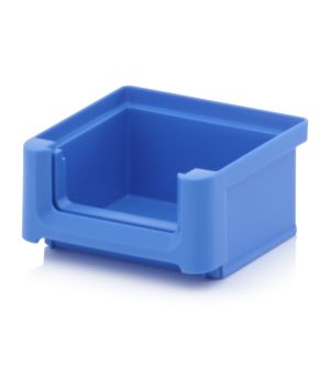 Sichtlagerkasten SK 1-5015 in himmelblau (RAL 5015), 85 × 102 mm