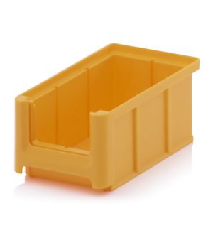 Sichtlagerkasten SK 2-1028 in melonengelb (RAL 1028), 160 × 102 mm