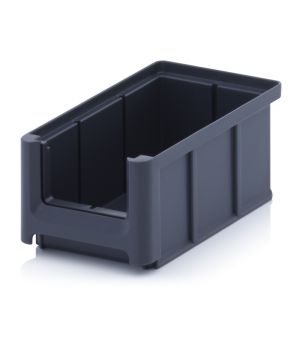 Sichtlagerkasten SK 2-7016 in anthrazitgrau (RAL 7016), 160 × 102 mm