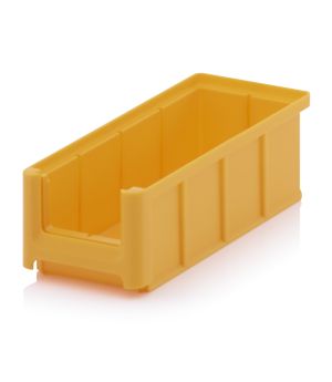 Sichtlagerkasten SK 2L-1028 in melonengelb (RAL 1028), 220 × 102 mm