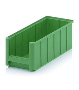 Sichtlagerkasten SK 3L-6018 in gelbgrün (RAL 6018), 315 × 150 mm